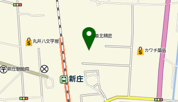 [EV]ホテルルートイン新庄駅前の地図画像