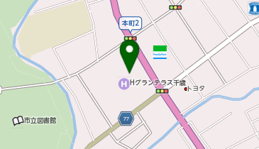 [EV]ホテルグランテラス千歳の地図画像