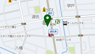 [EV]AOKI蟹江店の地図画像