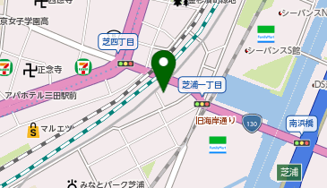 [EV]クレアスパーク パレステュディオ芝浦Tokyo Bayの地図画像