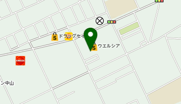 [EV]ウエルシア新潟中山店の地図画像