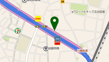 [EV]クレアスパーク コンシェリアデュー池袋の地図画像