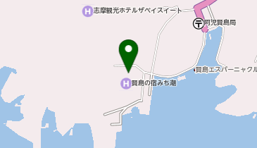 [EV]伊勢志摩国立公園 賢島の宿 みち潮の地図画像