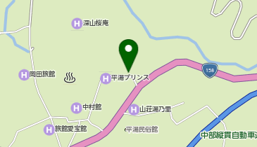 [EV]奥飛騨温泉郷 平湯温泉 湯の平館の地図画像