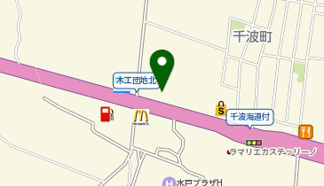 [EV]AOKI水戸本店の地図画像