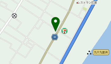 [EV]ドゥカーレガーデンホテル九十九里の地図画像