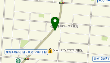 [EV]ティーバイティーガレージ旭川店の地図画像