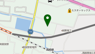 [EV]SuperD&prime;STATION倉賀野店の地図画像