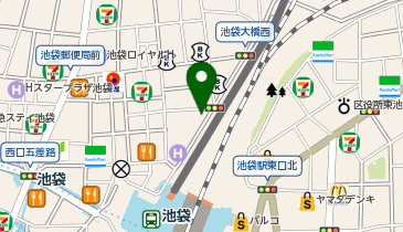 [EV]【休止中】エコロパーク池袋駅前第1の地図画像