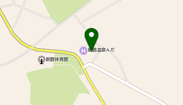 [EV]新鶴温泉んだの地図画像