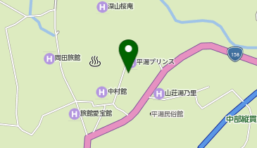[EV]平湯温泉 平湯プリンスホテルの地図画像