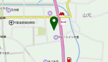 [EV]ホテルルートイン天童の地図画像