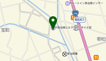 [EV]ホテル多治見ヒルズリバーサイド店の地図画像