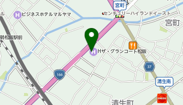 [EV]ホテル ザ・グランコート松阪の地図画像