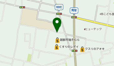 [EV]新鮮市場きむら 林店の地図画像
