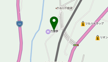 [EV]せせらぎの宿 鬼怒川温泉 ホテル万葉亭の地図画像