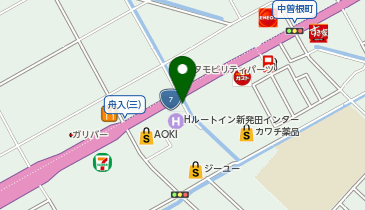 [EV]ホテルルートイン新発田インターの地図画像