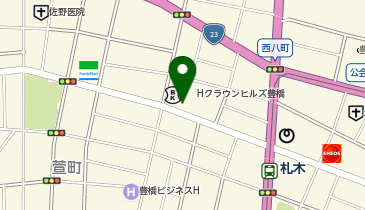 [EV]PLAZA INN 豊橋の地図画像