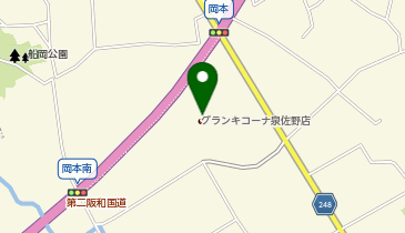 [EV]グランキコーナ泉佐野店の地図画像