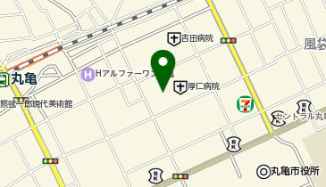 [EV]スーパーホテル丸亀駅前店の地図画像