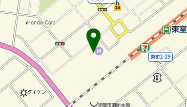 [EV]ホテルルートイン東室蘭駅前の地図画像