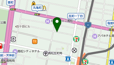 [EV]ホテルウィングインターナショナル高松の地図画像