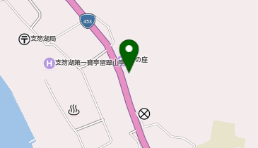 [EV]しこつ湖 鶴雅別荘 碧の座の地図画像