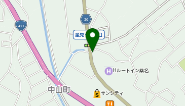 [EV]ホテルルートイン桑名の地図画像