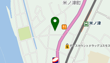 [EV]スーパーよしだ米ノ津店の地図画像