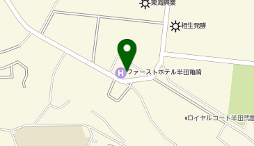 [EV]ファーストホテル半田亀崎店の地図画像