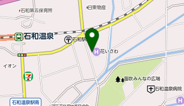 [EV]ホテル花いさわの地図画像