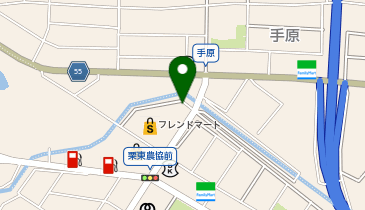 [EV]フレンドマート栗東店の地図画像