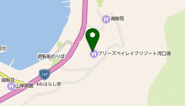 [EV]ブリーズベイレイクリゾート河口湖の地図画像