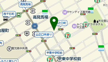 [EV]ホテル・レクストン鹿児島の地図画像