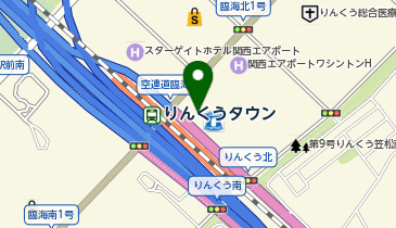 [EV]OMO関西空港の地図画像