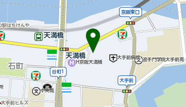 [EV]京阪パーキングOMM第2駐車場の地図画像