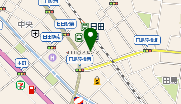 [EV]ホテルルートイン日田駅前の地図画像