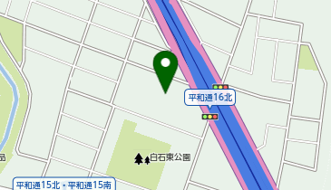 [EV]マルハン白石店の地図画像