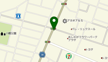 [EV]あしかがフラワーパークプラザ(足利市民プラザ)の地図画像