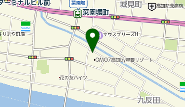 [EV]OMO7高知の地図画像