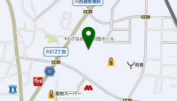 [EV]ロイヤルホームセンターキセラ川西の地図画像