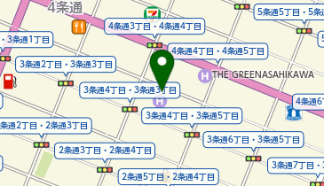 [EV]ホテルリベルテ旭川の地図画像