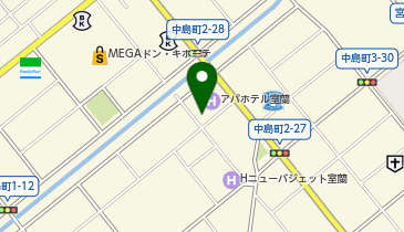 [EV]アパホテル室蘭の地図画像