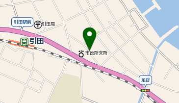 [EV]東かがわ市役所引田支所の地図画像