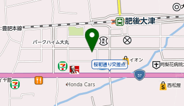 [EV]ホテルルートイン阿蘇くまもと空港駅前の地図画像