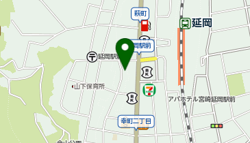 [EV]ホテルルートイン延岡駅前の地図画像