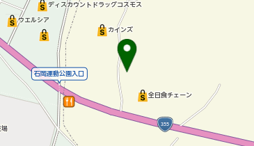 [EV]パールショップともえ石岡店の地図画像