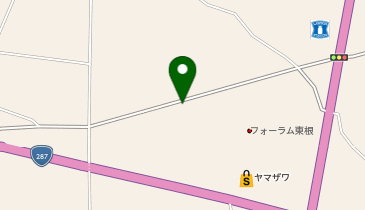 [EV]マルハン東根店の地図画像