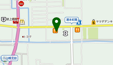 [EV]ココス橿原店の地図画像
