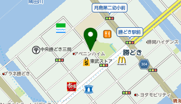 [EV]エコロパーク勝どき第2の地図画像
